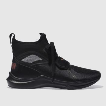 PUMA BLACK PHENOM TRAINERS PUMA BLACK PHENOM TRAINERS