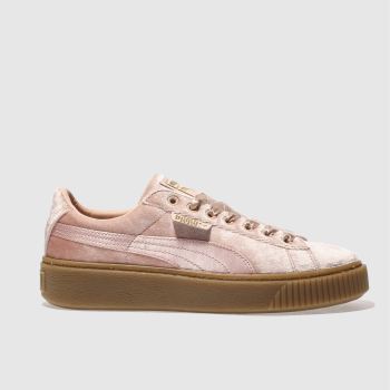 PUMA PINK BASKET PLATFORM VS TRAINERS PUMA PINK BASKET PLATFORM VS TRAINERS