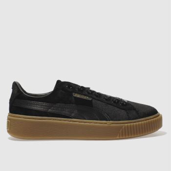 PUMA BLACK BASKET PLATFORM VS TRAINERS PUMA BLACK BASKET PLATFORM VS TRAINERS