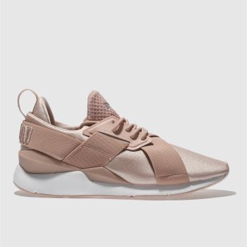 PUMA PINK MUSE EN POINTE TRAINERS PUMA PINK MUSE EN POINTE TRAINERS
