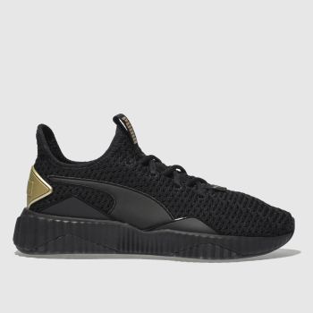 PUMA BLACK DEFY NS TRAINERS PUMA BLACK DEFY NS TRAINERS