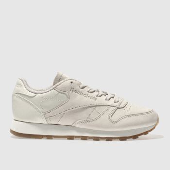 REEBOK NATURAL CLASSIC LEATHER TRAINERS REEBOK NATURAL CLASSIC LEATHER TRAINERS