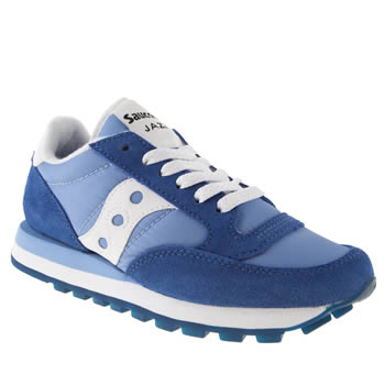 womens saucony blue jazz original trainers womens saucony blue jazz original trainers