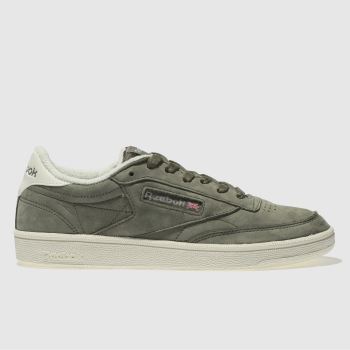 REEBOK KHAKI CLUB C VINTAGE TRAINERS REEBOK KHAKI CLUB C VINTAGE TRAINERS