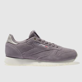 REEBOK LILAC CLASSIC LEATHER TRAINERS REEBOK LILAC CLASSIC LEATHER TRAINERS