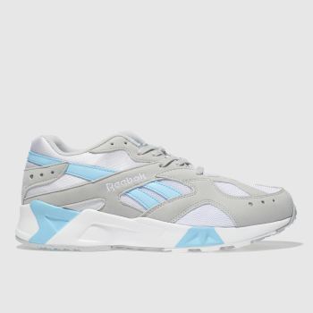 REEBOK LIGHT GREY AZTREK TRAINERS REEBOK LIGHT GREY AZTREK TRAINERS