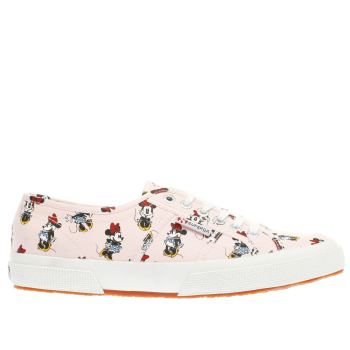 SUPERGA PALE PINK 2750 DISNEY MINNIE MOUSE TRAINERS SUPERGA PALE PINK 2750 DISNEY MINNIE MOUSE TRAINERS