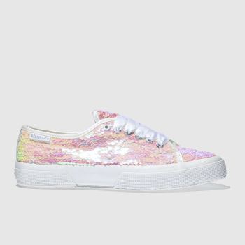 SUPERGA PINK 2750 SEQUINS TRAINERS SUPERGA PINK 2750 SEQUINS TRAINERS