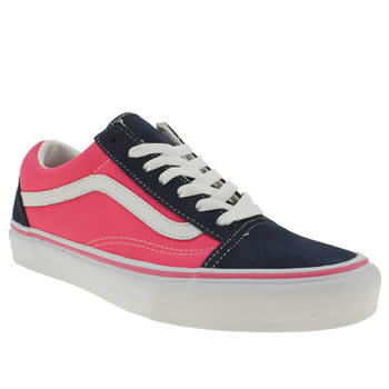 womens vans pink old skool trainers womens vans pink old skool trainers