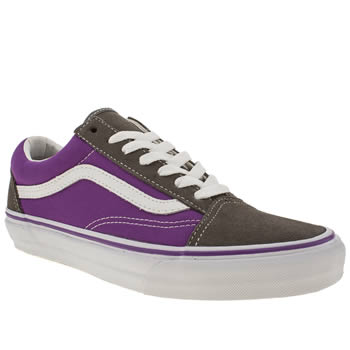 womens vans purple old skool trainers womens vans purple old skool trainers
