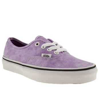 womens vans lilac authentic viiii trainers womens vans lilac authentic viiii trainers