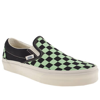 womens vans navy & green classic slip on iii coast trainers womens vans navy & green classic slip on iii coast trainers