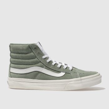 VANS GREEN SK8-HI SLIM TRAINERS VANS GREEN SK8-HI SLIM TRAINERS