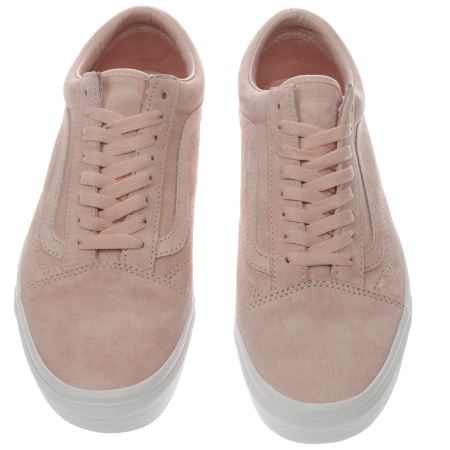 light pink suede vans