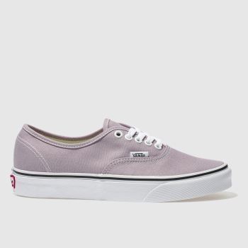 VANS LILAC AUTHENTIC TRAINERS VANS LILAC AUTHENTIC TRAINERS
