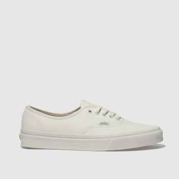 VANS WHITE AUTHENTIC TRAINERS VANS WHITE AUTHENTIC TRAINERS