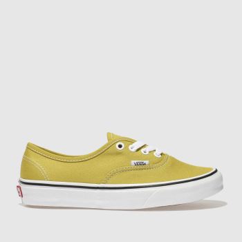 VANS LIME AUTHENTIC TRAINERS VANS LIME AUTHENTIC TRAINERS