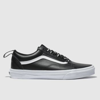 vans black & white old skool webbing trainers vans black & white old skool webbing trainers