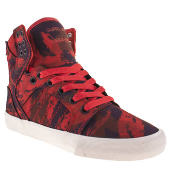 womens supra red skytop ii trainers womens supra red skytop ii trainers
