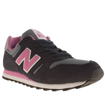womens new balance navy & white 373 trainers womens new balance navy & white 373 trainers