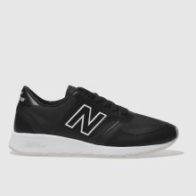 New Balance Black & White 420 C Womens Trainers