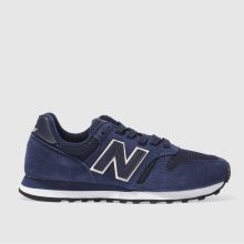 New Balance Navy & White 373 Womens Trainers