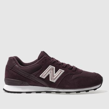 NEW BALANCE BURGUNDY 996 METALLIC TRAINERS NEW BALANCE BURGUNDY 996 METALLIC TRAINERS