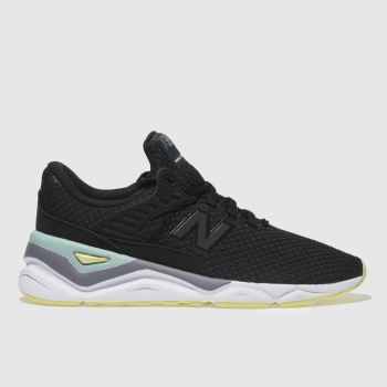 NEW BALANCE BLACK & GREY X-90 TRAINERS NEW BALANCE BLACK & GREY X-90 TRAINERS