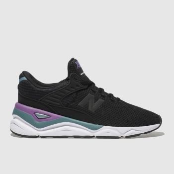 NEW BALANCE BLACK & PURPLE X-90 TRAINERS NEW BALANCE BLACK & PURPLE X-90 TRAINERS