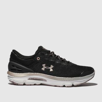 UNDER ARMOUR BLACK CHARGED INTAKE 3 TRAINERS UNDER ARMOUR BLACK CHARGED INTAKE 3 TRAINERS
