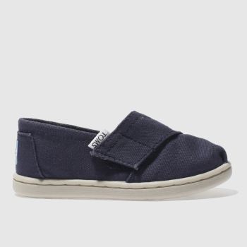 TOMS NAVY CLASSIC BOOTS TODDLER TOMS NAVY CLASSIC BOOTS TODDLER