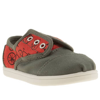 kids toms grey cordones boots kids toms grey cordones boots