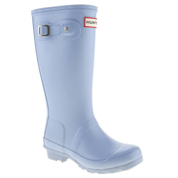 kids hunter pale blue original boots kids hunter pale blue original boots