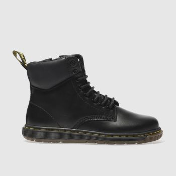 DR MARTENS BLACK MALKY LACE JUNIOR BOOTS DR MARTENS BLACK MALKY LACE JUNIOR BOOTS