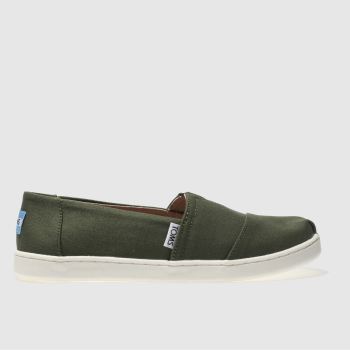 TOMS KHAKI CLASSIC YOUTH SHOES TOMS KHAKI CLASSIC YOUTH SHOES