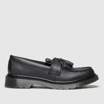 dr martens black adrian shoes youth dr martens black adrian shoes youth