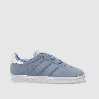 ADIDAS PALE BLUE GAZELLE TRAINERS TODDLER ADIDAS PALE BLUE GAZELLE TRAINERS TODDLER