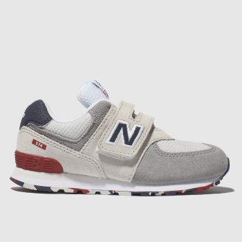 new balance light grey 574 trainers toddler new balance light grey 574 trainers toddler