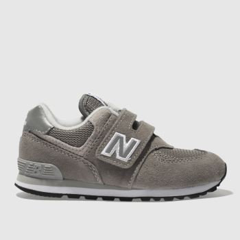 NEW BALANCE GREY 574 TRAINERS TODDLER NEW BALANCE GREY 574 TRAINERS TODDLER