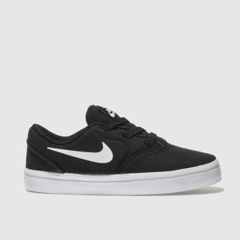 NIKE SB BLACK & WHITE CHECK TRAINERS TODDLER NIKE SB BLACK & WHITE CHECK TRAINERS TODDLER