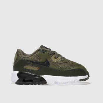 NIKE KHAKI AIR MAX 90 MESH TRAINERS TODDLER NIKE KHAKI AIR MAX 90 MESH TRAINERS TODDLER