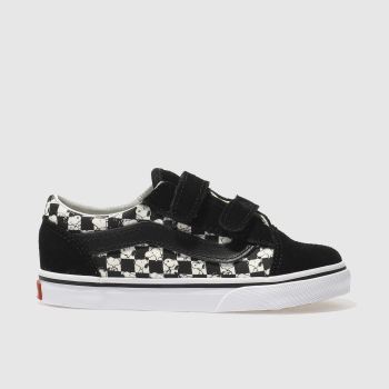 VANS BLACK & WHITE OLD SKOOL PEANUTS SNOOPY TODDLER TRAINERS VANS BLACK & WHITE OLD SKOOL PEANUTS SNOOPY TODDLER TRAINERS