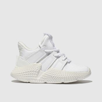 ADIDAS WHITE PROPHERE TRAINERS TODDLER ADIDAS WHITE PROPHERE TRAINERS TODDLER