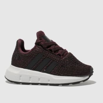 ADIDAS BURGUNDY SWIFT RUN TRAINERS TODDLER ADIDAS BURGUNDY SWIFT RUN TRAINERS TODDLER
