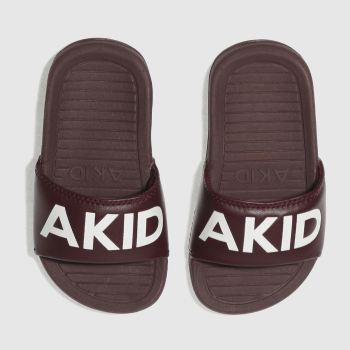 AKID BURGUNDY ASTON TRAINERS TODDLER AKID BURGUNDY ASTON TRAINERS TODDLER