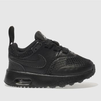 NIKE BLACK AIR MAX VISION TODDLER TRAINERS NIKE BLACK AIR MAX VISION TODDLER TRAINERS