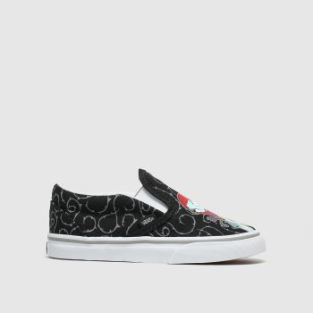 vans black & grey slip on x tnbc trainers toddler vans black & grey slip on x tnbc trainers toddler
