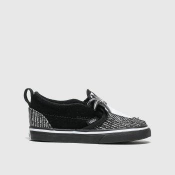 vans black & white slip on x tnbc trainers toddler vans black & white slip on x tnbc trainers toddler