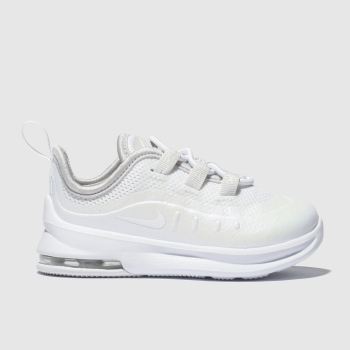 NIKE WHITE AIR MAX AXIS TRAINERS TODDLER NIKE WHITE AIR MAX AXIS TRAINERS TODDLER