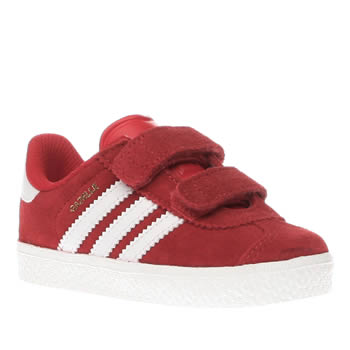 red adidas gazelle junior